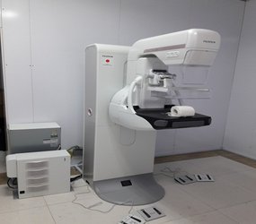 تحویل ونصب دستگاه ماموگرافی مرکز غربالگری