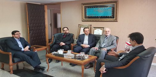 دیدار رییس اسبق دانشگاه علوم پزشکی ایران با دکتر ناصری پور