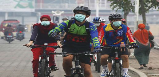 The best pollution masks for cyclists block half of bad particles