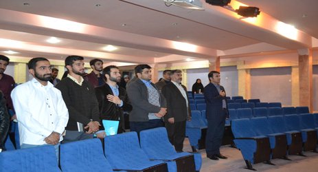 مراسم بیست و سومین سالروز تاسیس بسیج دانشجویی در دانشگاه آزاد اسلامی واحد دزفول برگزار شد