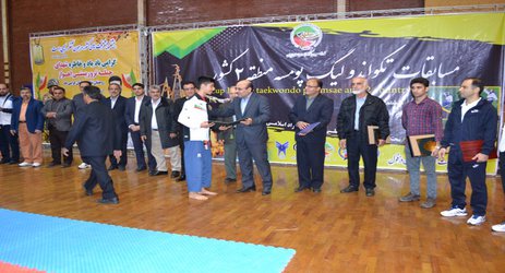 برگزاری مسابقات تکواندو لیگ پومسه منطقه ۲ کشور در دانشگاه آزاد اسلامی واحد دزفول