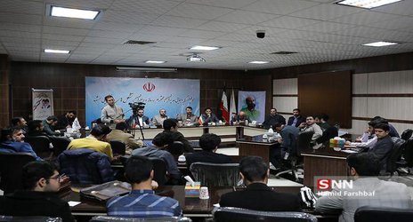 گزارش تصویری-حضور مسئول خبرگزاری های آنا و ایسکانیوز دانشگاه آزاد اسلامی در مشهد در نشست مدیران رسانه و تشکلهای دانشجویی استان