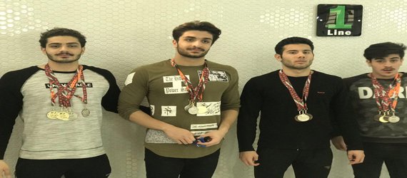 کسب سه مدال مسابقات شنا توسط دانشجوی دانشگاه علوم پزشکی آزاد اسلامی تهران