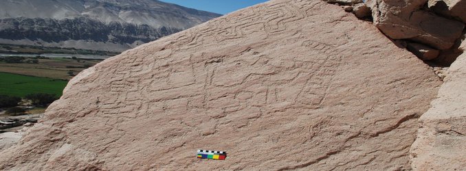 Thousand-Year-Old Rock Art Likely Served as a Gathering Point for Llama Caravans Crossing the Andes