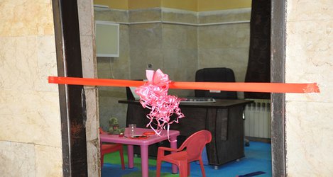 اتاق بیلی جهت تست تکامل کودکان در مرکز کلینیک اطفال افتتاح شد+ عکس