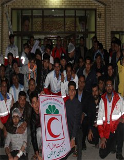 برگزاری مانور تخصصی پناه گیری و تخلیه اضطراری در خوابگاه های دانشجویی دانشگاه شهرکرد