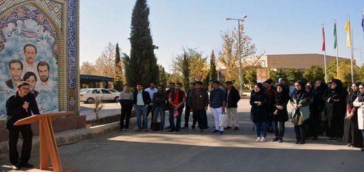 برگزاری تریبون آزاد دانشجویی و مراسم روز دانشجو در دانشگاه صنعتی شیراز