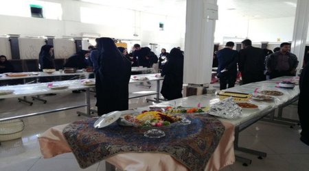 حضور بیش از ۵۰شرکت کننده در جشنواره غذای سالم دانشگاه علوم پزشکی تربت حیدریه