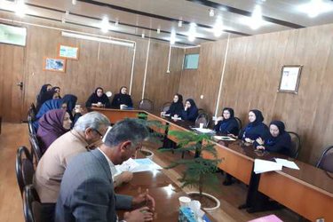 برگزاری نهمین جلسه کمیته بهداشت محیط بیمارستان شهید رجایی گچساران +عکس