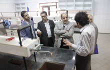 بازدید هیات رئیسه واحد تهران شمال از مرکز رشد واحدهای فناور