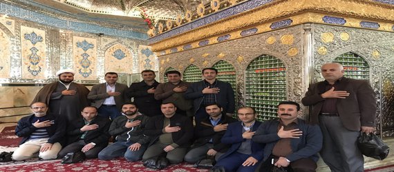 اعزام گروههای جهادی و اعضای فعال کانون بسیج جامعه پزشکی شهید کاویانی دانشگاه به مشهد مقدس