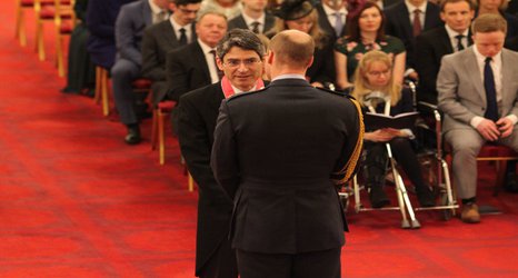 Business School professor is made a Commander of the British Empire