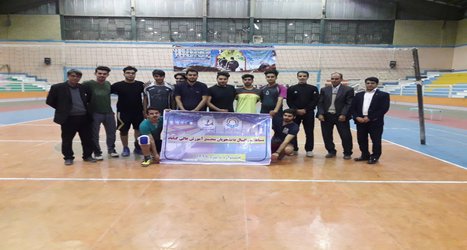 رقابت‌های والیبال مجتمع آموزش عالی گناباد با معرفی تیم‌های برتر پایان یافت