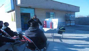 برگزاری کارگاه آموزشی مدیریت و اطفاء حریق در مرکز خدمات جامع سلامت کهن آباد