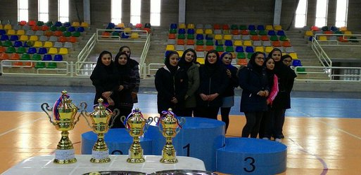 کسب مقام اول دانشجویان دانشگاه علوم پزشکی آزاد اسلامی تهران در مسابقات استانی بدمینتون
