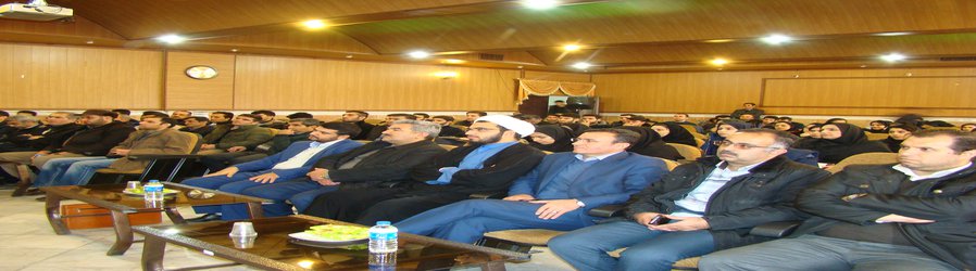 مراسم گرامیداشت ۹ دی با حضور جناب آقای دکتر یکانی معاونت دانشجویی و فرهنگی استان آ.غ
