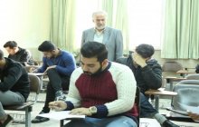 گزارش تصویری بازدید دکتر سعید قاضی مغربی از روند برگزاری امتحانات نیمسال اول تحصیلی ۹۸-۹۷