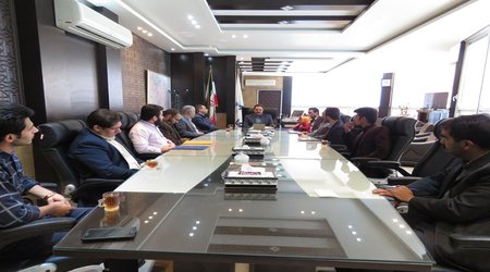 جلسه معارفه مسئول جدید بسیج دانشجویی دانشگاه