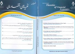 فراخوان مقاله، فصلنامه «نظریه های اقتصاد مالی»