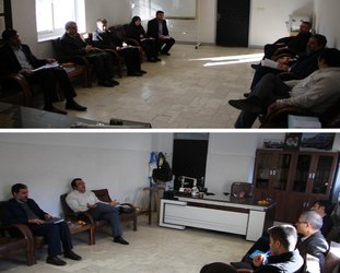 برگزاری نشست هماهنگی اجرای موازین بهداشت حرفه ای در کارگاهها و مشاغل فعال زندانهای استان