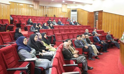 برگزاری سخنرانی به مناسبت هفته پژوهش سال ۱۳۹۷، از محققان مرکز تحقیقات و آموزش کشاورزی و منابع طبیعی خوزستان در دانشگاه شهید چمران اهواز