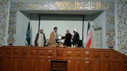 تودیع و معارفه معاون پژوهشی دانشگاه با حضور رئیس و اعضای هیئت علمی