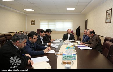 برگزاری جلسه هماهنگی همایش ملی جهاد عشایر در دانشگاه محقق اردبیلی