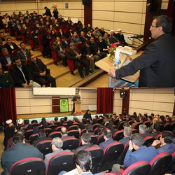 حضور رئیس دانشگاه در جلسه شورای اداری شهرستان بیجار