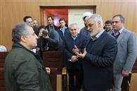 بازدید دکتر طهرانچی از بخش‌های مختلف دانشگاه آزاد اسلامی واحد رامسر