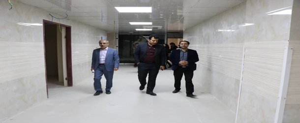 بازدید معاون درمان دانشگاه علوم پزشکی استان از زایشگاه جدید بیمارستان امام سجاد (ع)یاسوج