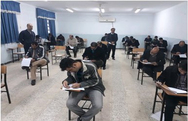 برگزاری امتحانات پایان ترم دانشجویان مرکز تحقیقات و آموزش کشاورزی و منابع طبیعی صفی‌آباد دزفول