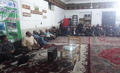 برگزاری دوره آموزشی نوین باغداری و احداث باغات در اراضی شیبدار در شهر درق