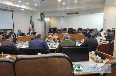 نوزدهمین جلسه کمیته راهبری دفتر همکاری‌های مشترک شرکت فولاد مبارکه و دانشگاه اصفهان