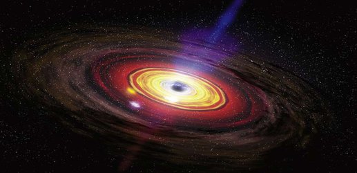 Our galaxy’s supermassive black hole may be spewing matter right at us