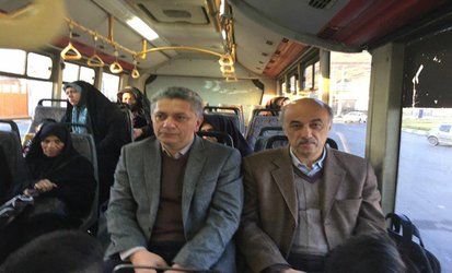 حضور رئیس دانشگاه علوم کشاورزی و منابع طبیعی گرگان در برنامه “سه‌شنبه‌های بدون خودرو”