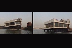 بزرگ‌ترین شناور آکواریومی جهان در جنوب کشور به آب انداخته شد