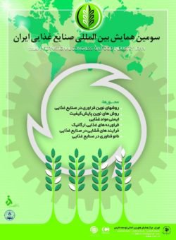 نمایه سازی مجموعه مقالات سومین همایش بین المللی صنایع غذایی ایران