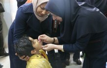 آغاز طرح خانه به خانه واکسیناسیون تکمیلی فلج اطفال توسط نیروهای بهداشتی درمانی دانشگاه علوم پزشکی زابل
