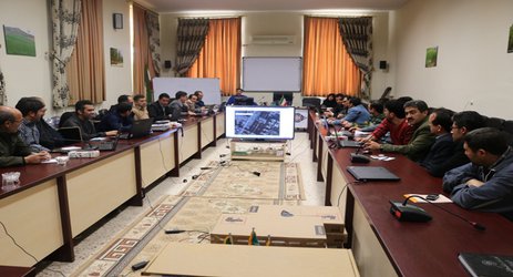 برگزاری دوره GIS در مرکز تحقیقات و اموزش کشاورزی و منابع طبیعی خراسان شمالی