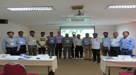 آموزش کارشناسان آبیاری پاکستان در دانشگاه AIT توسط پژوهشگر بین المللی بخش تحقیقات فنی و مهندسی مرکز گلستان