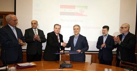 دانشگاه تهران و دانشگاه سوریه تفاهم‌نامه همکاری امضا کردند