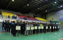 مسابقات فوتسال  قهرمانی دانشجویان پسر دانشگاه های منطقه ۴ کشور در دانشگاه تفرش آغاز شد