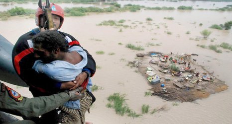 Extreme rainfall events are connected across the world