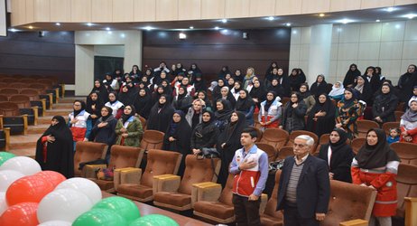 گزارش تصویری-جشن مهر انقلاب جمعیت هلال احمر مشهد و تجلیل از فعالین طرح های همسفران خرشید به مناسبت چهلمین سالگرد شگوهمند پیروزی انقلاب اسلامی به میزبانی کانون هلال احمر دانشگاه آزاد اسلامی مشهد