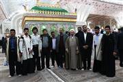همکاران سازمان با حضور خود در حرم امام خمینی (ره) با آرمان های رهبرکبیرانقلاب تجدید میثاق کردند