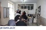 برگزاری آزمون سراسر مراقبین سلامت در مرکز بهداشت جنوب تهران