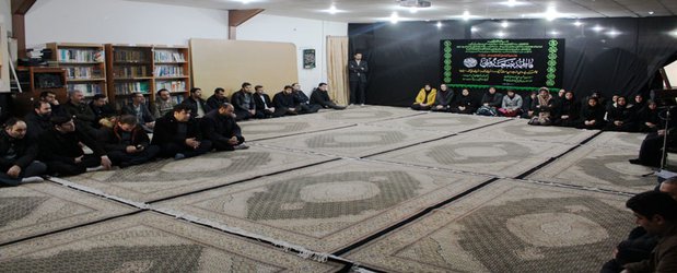 مراسم بزرگداشت ایام فاطمیه و گرامیداشت چهلمین سالگرد پیروزی انقلاب اسلامی ایران