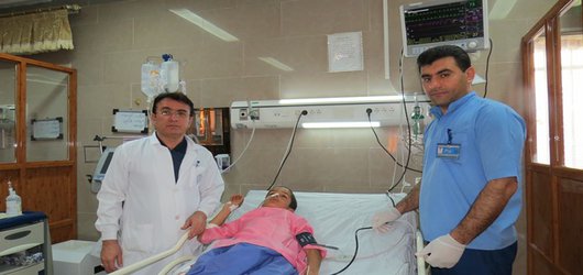 نجات جان نوجوان ۱۱ ساله توسط جراحان بیمارستان امام خمینی(ره) دهدشت
