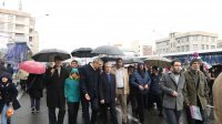 حضور وزیر علوم، تحقیقات و فناوری در راهپیمایی ۲۲ بهمن ۱۳۹۷