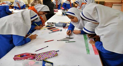 گزارش تصویری مسابقه نقاشی ۴۰ متری در دانشگاه علوم کشاورزی و منابع طبیعی گرگان